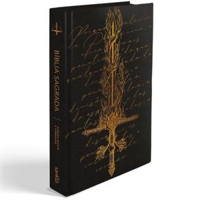 Bíblia ARC 860 Espada de Fogo - Letra Normal + Marca Página